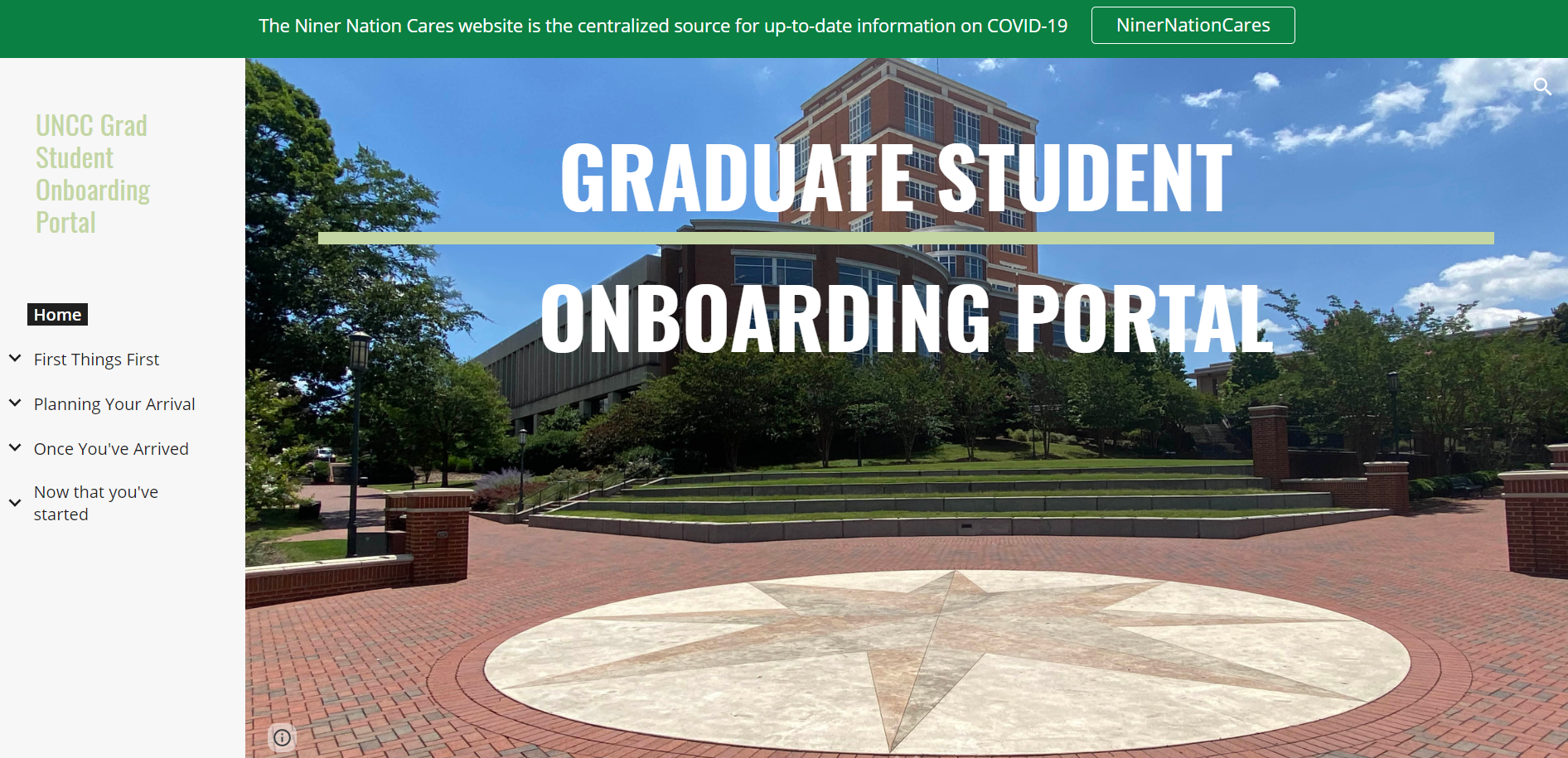 Graduate Student Onboarding Portal